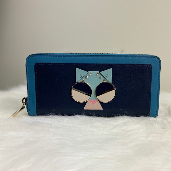 kate spade Bags Kate Spade Smitten Kitten Continental Wallet Poshmark